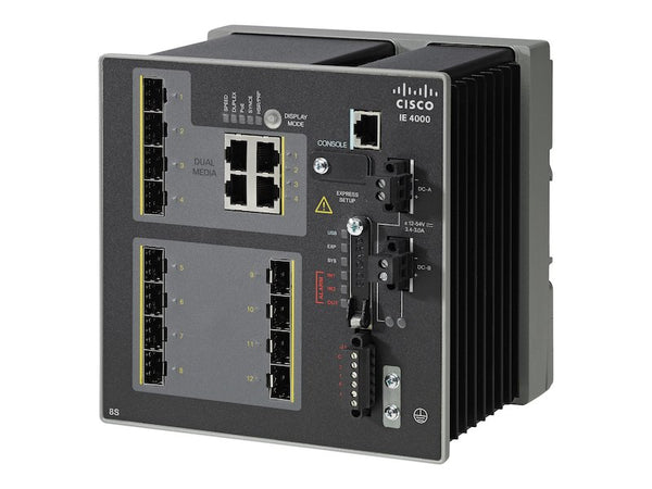 CISCO IE-4000-8S4G-E SWITCH