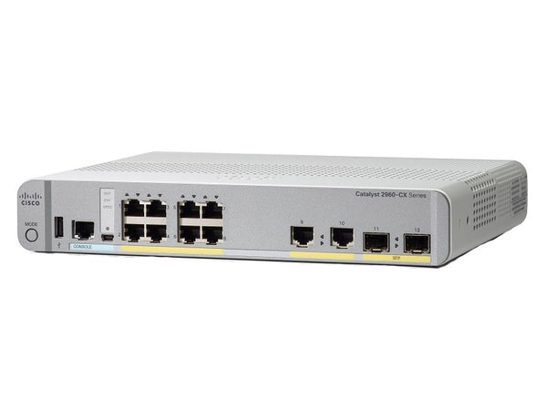 CISCO WS-C2960CX-8PC-L SWITCH