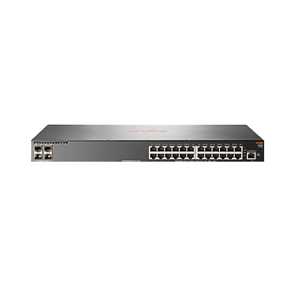 HPE ARUBA 2930F 24G POE+ 4SFP+ SWITCH (JL255A)