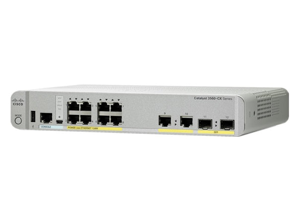 CISCO WS-C3560CX-8PC-S SWITCH