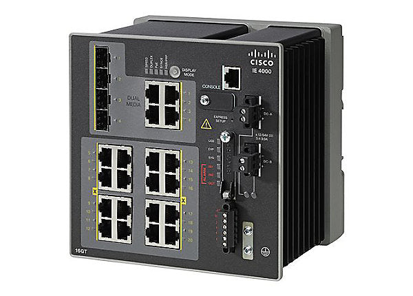 CISCO IE-4000-8GT8GP4G-E SWITCH