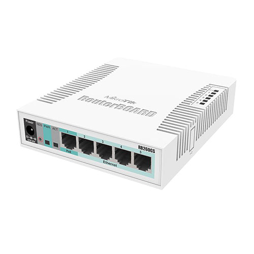 MIKROTIK RB260GS SWITCH (CSS106-5G-1S)