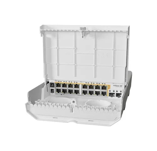 MIKROTIK NETPOWER 16P SWITCH (CRS318-16P-2S+OUT)