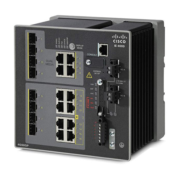 CISCO IE-4000-4S8P4G-E SWITCH