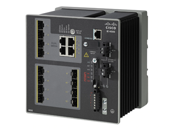 CISCO IE-4000-8GS4G-E SWITCH