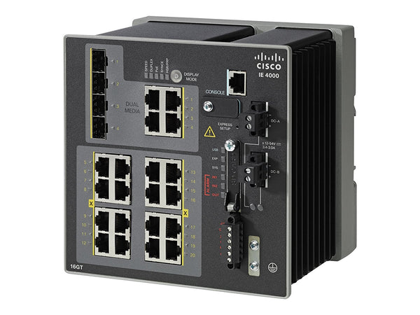 CISCO IE-4000-16GT4G-E SWITCH