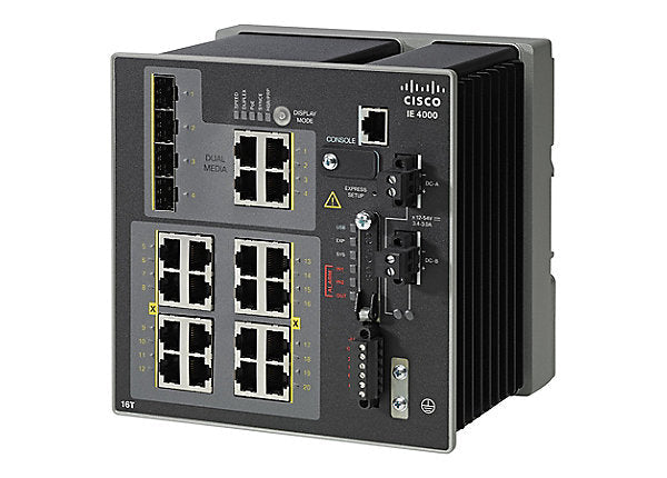 CISCO IE-4000-16T4G-E SWITCH